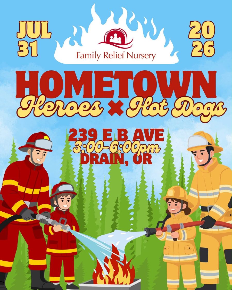Hometown Heroes x Hot Dogs, July 31 2026, Drain OR